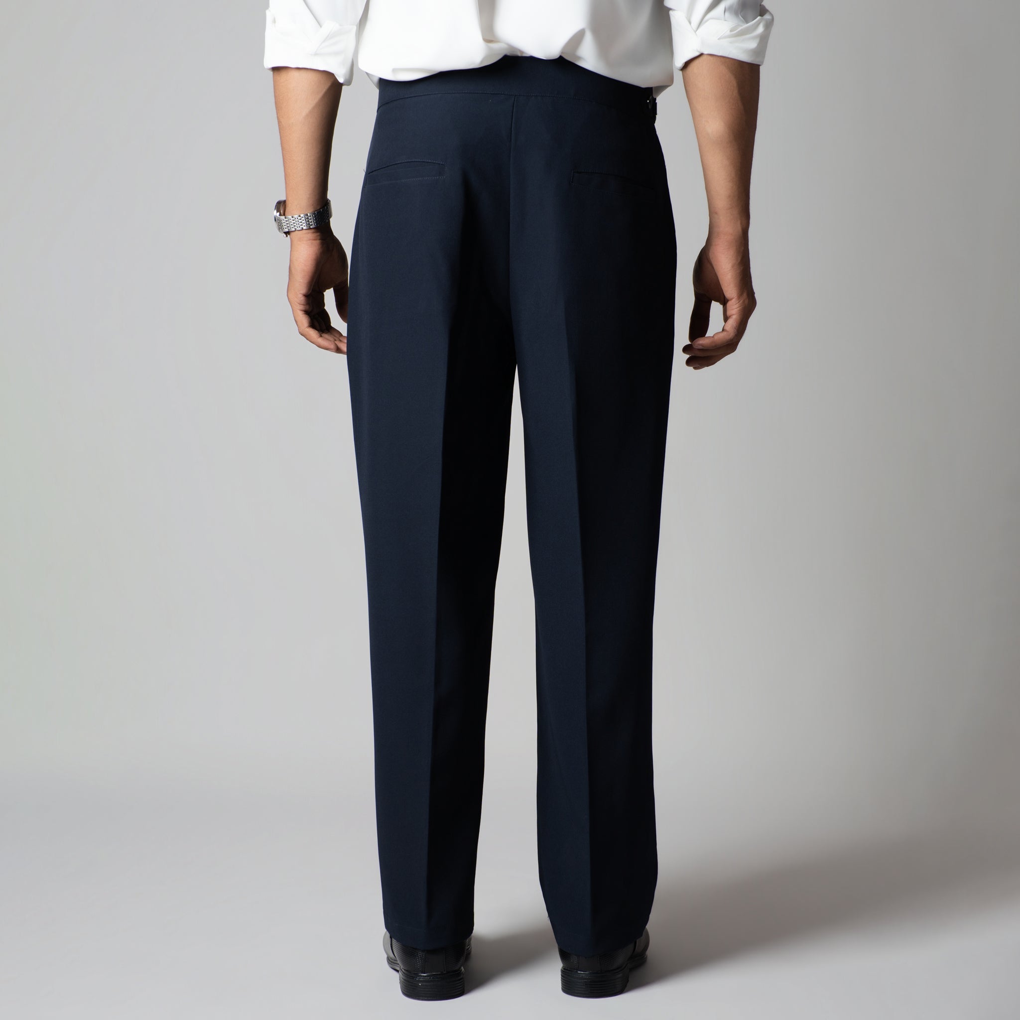 NAVY BLUE D - HOOK TROUSER - Hophead