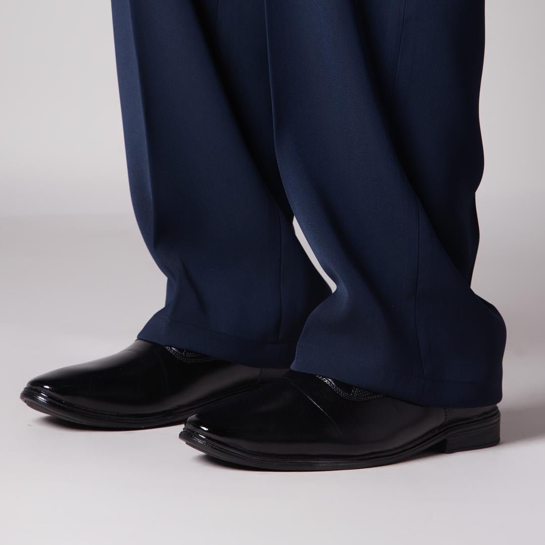 NAVY BLUE KOREAN PANT - Hophead