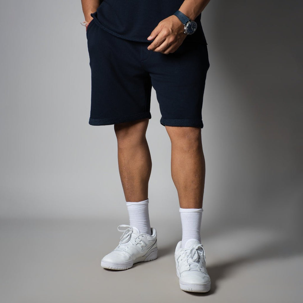 NAVY ESSENTIAL BASIC SHORT - Hophead