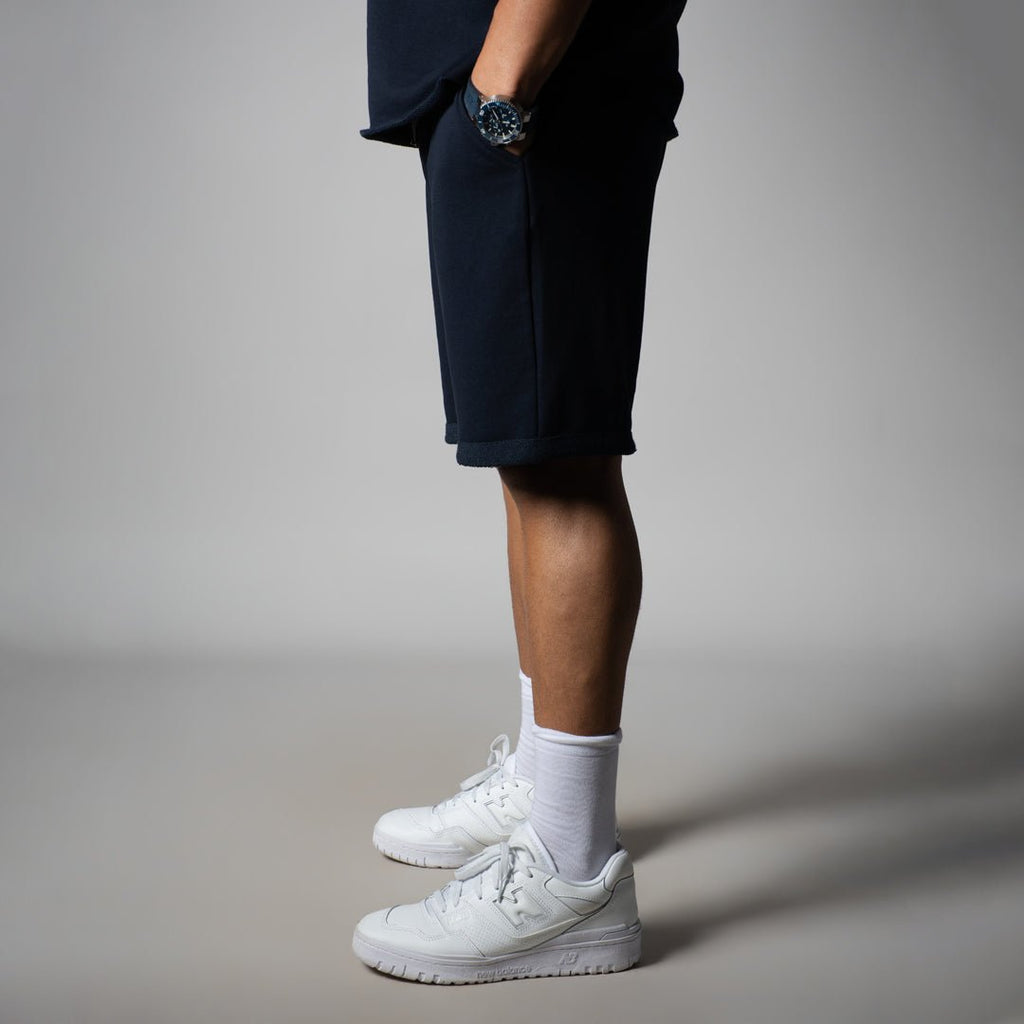 NAVY ESSENTIAL BASIC SHORT - Hophead