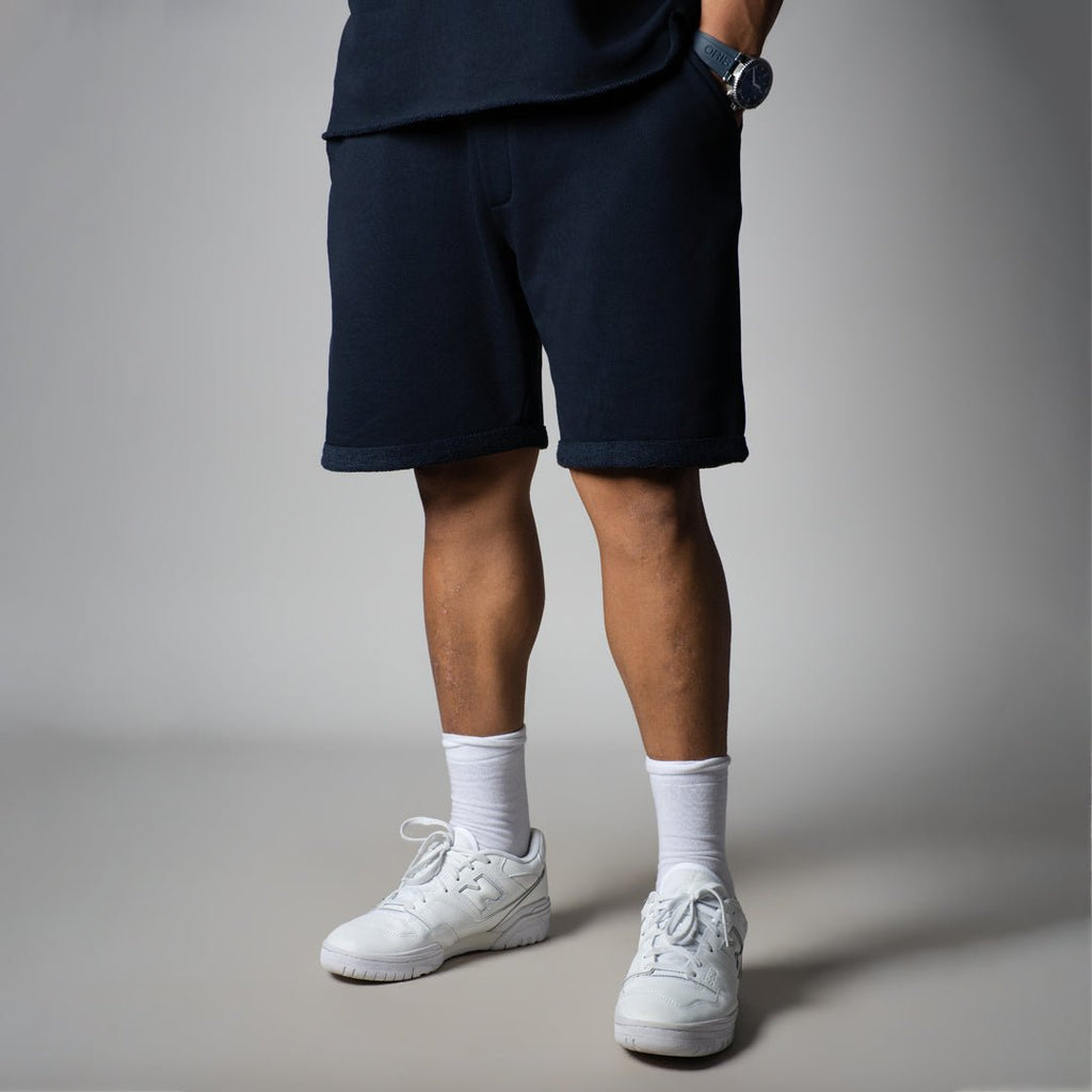 NAVY ESSENTIAL BASIC SHORT - Hophead