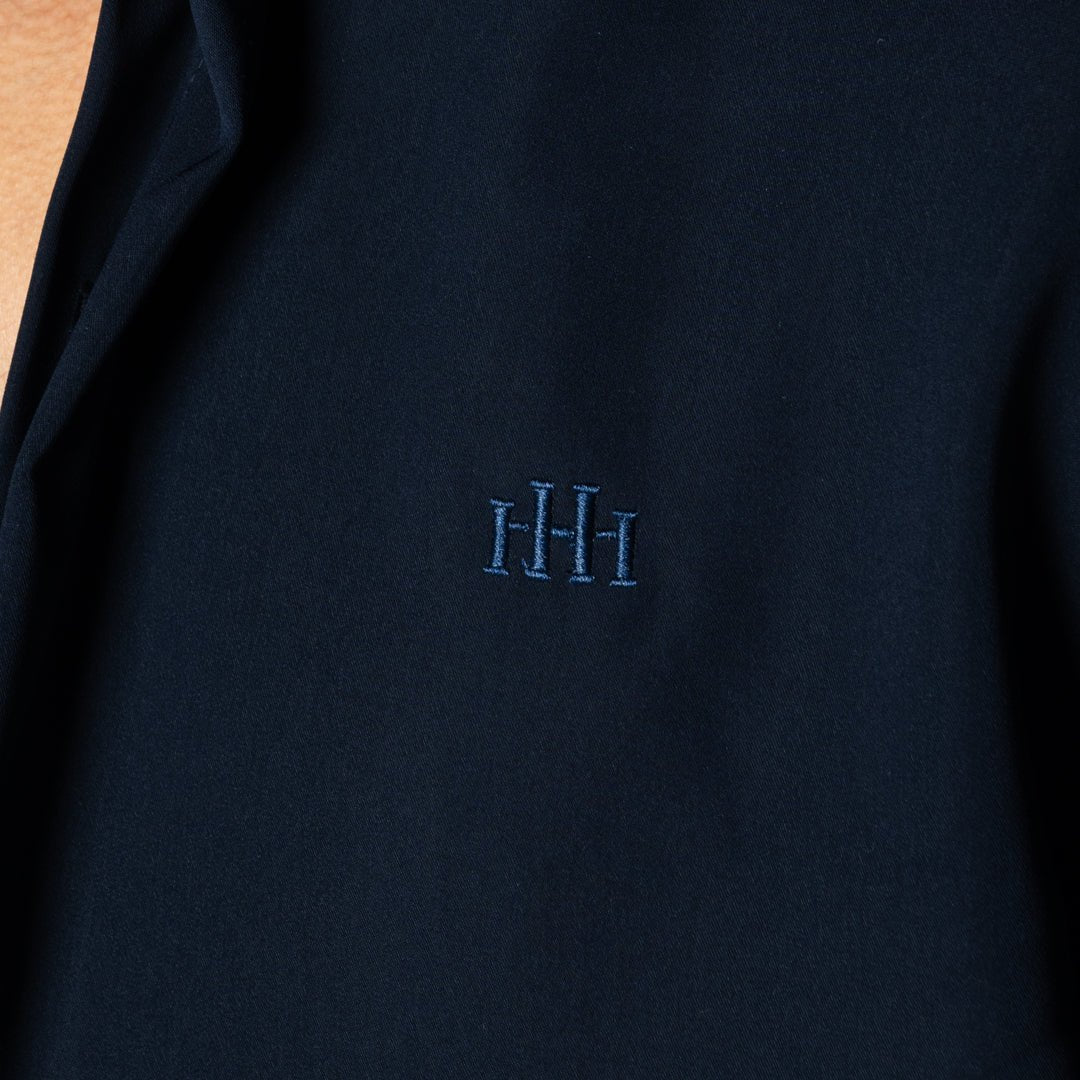 NAVY KOREAN SHIRT - Hophead
