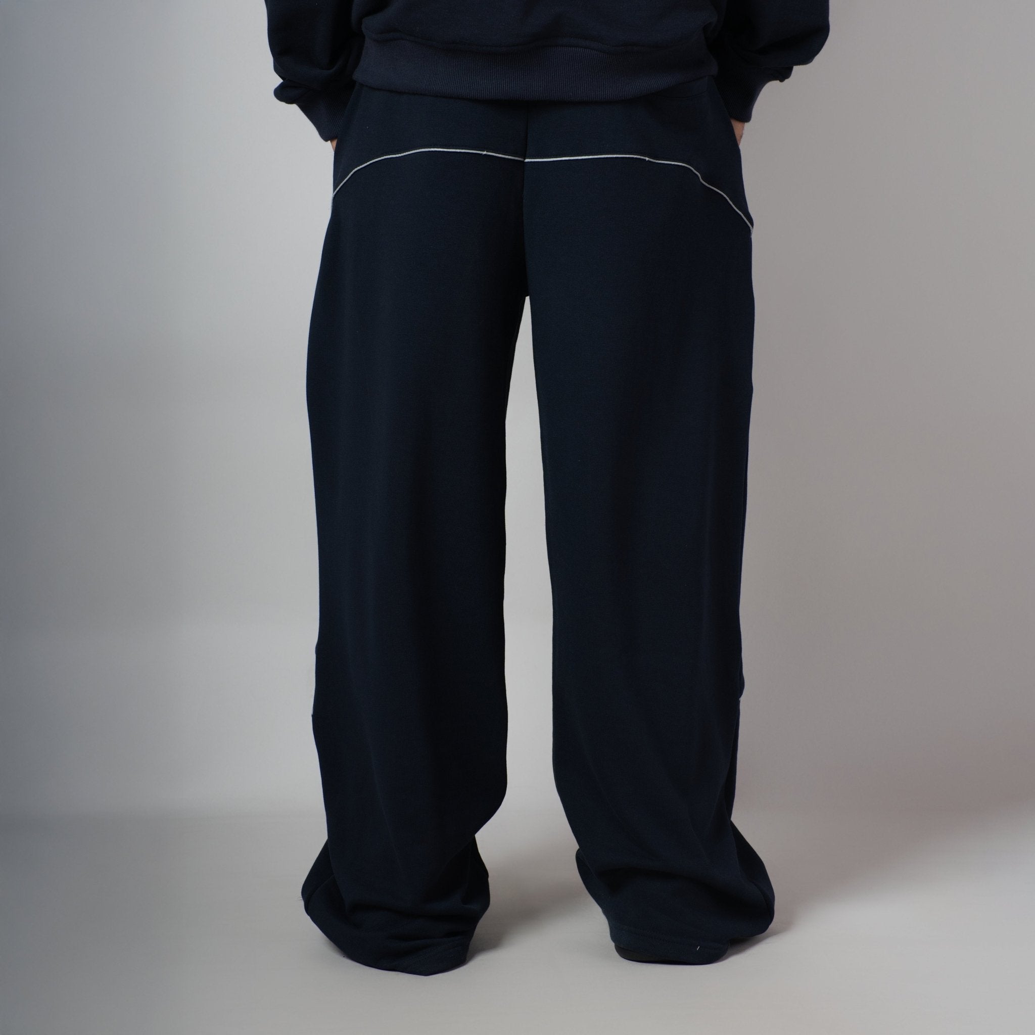 NAVY MIDNIGHT GLOW HEAVY SWEATPANT - Hophead