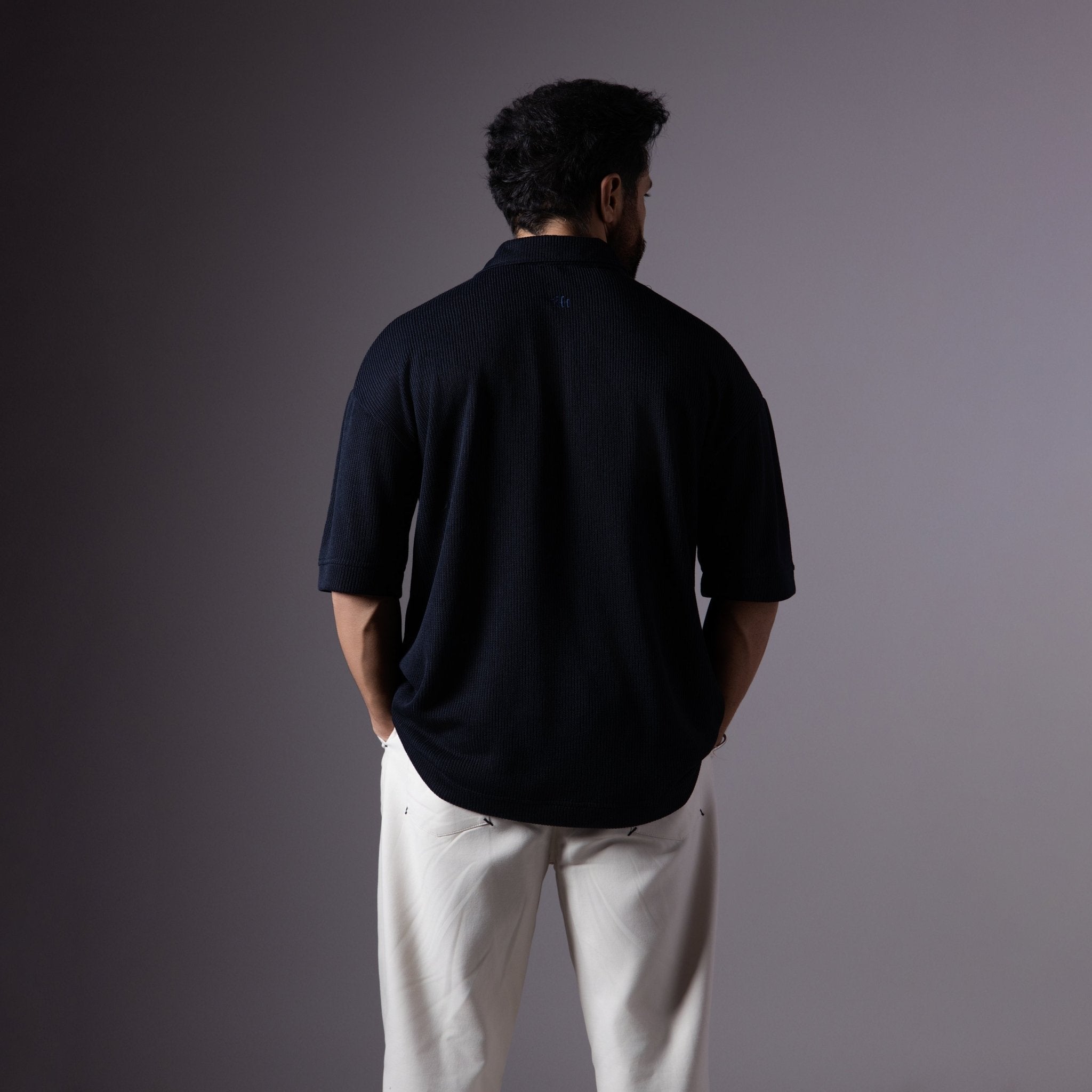 NAVY OLD MONEY POLO - RDX - Hophead