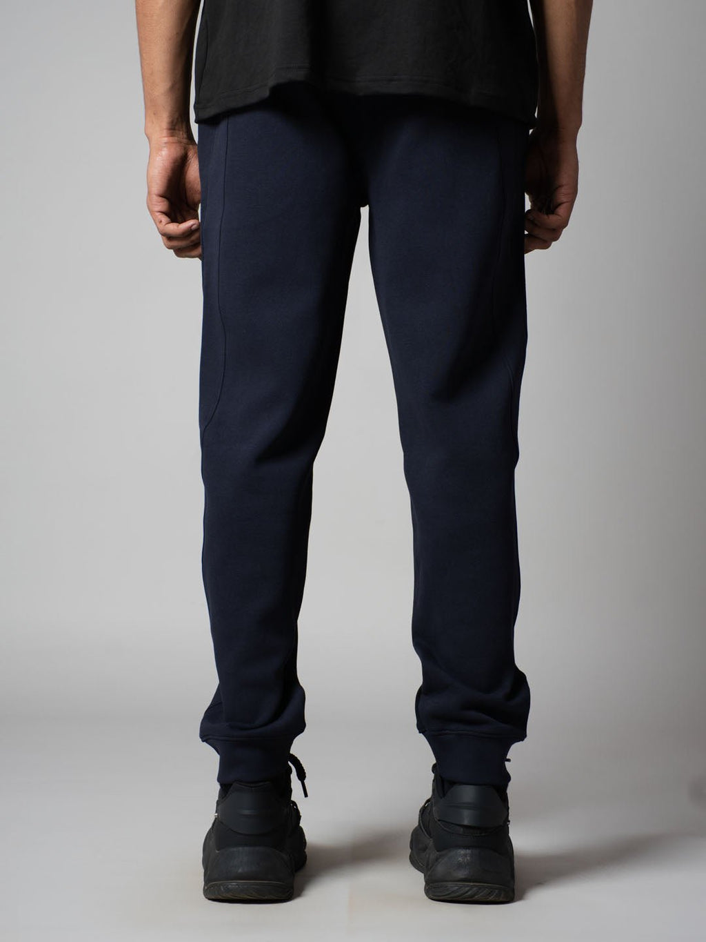 NAVY PATCH SWEATPANTS - Hophead