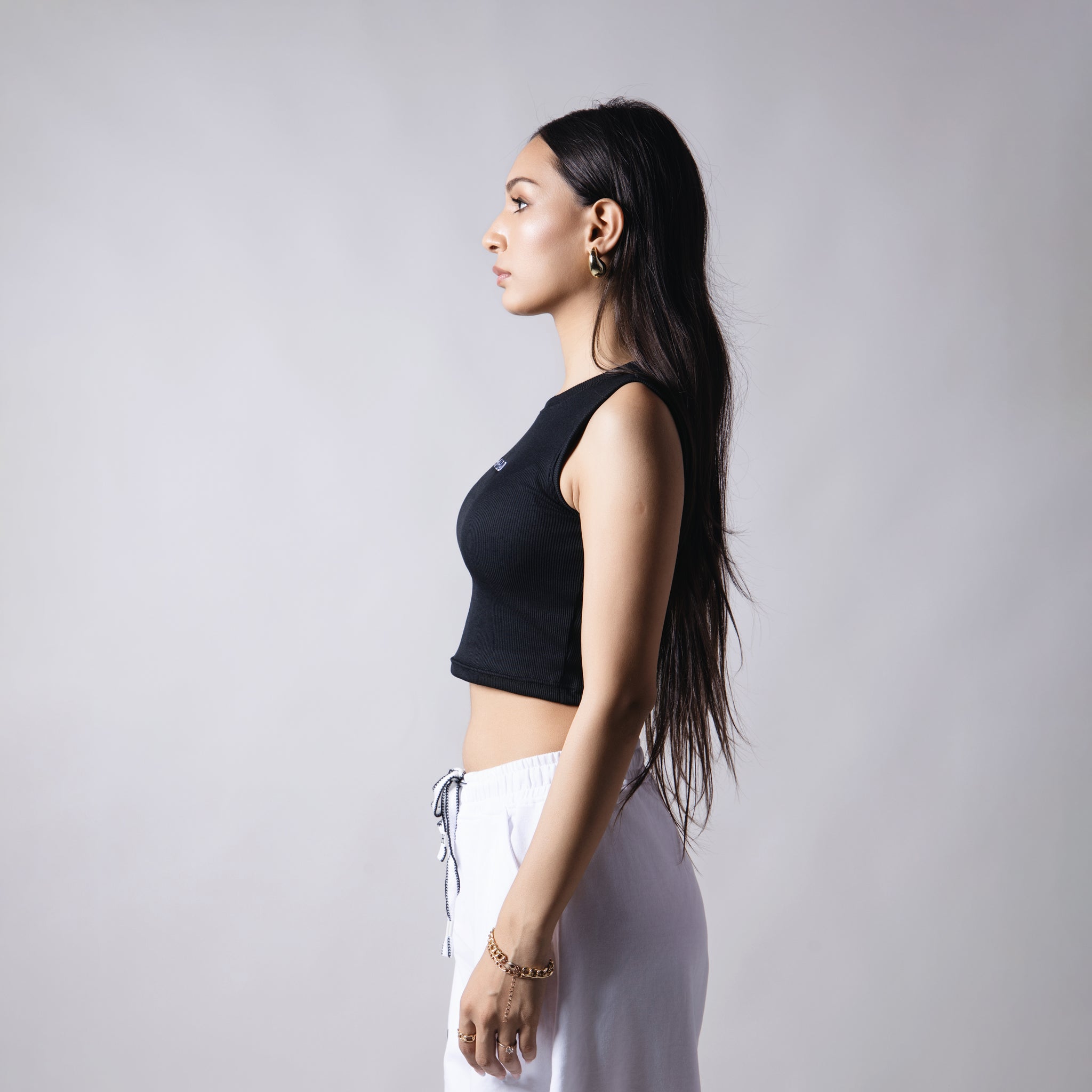 NAVY RIB TOP - Hophead