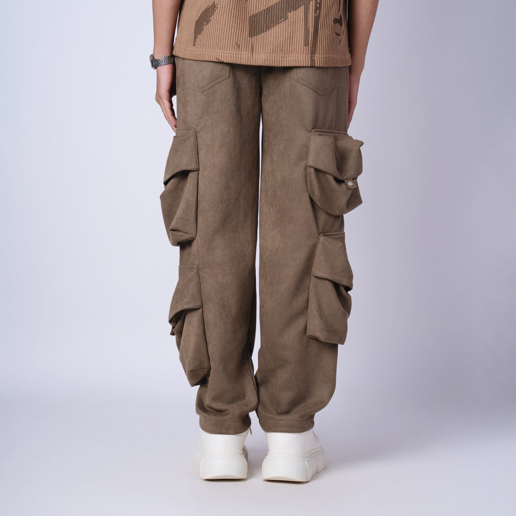 OAK BROWN SUEDE CARGO - Hophead