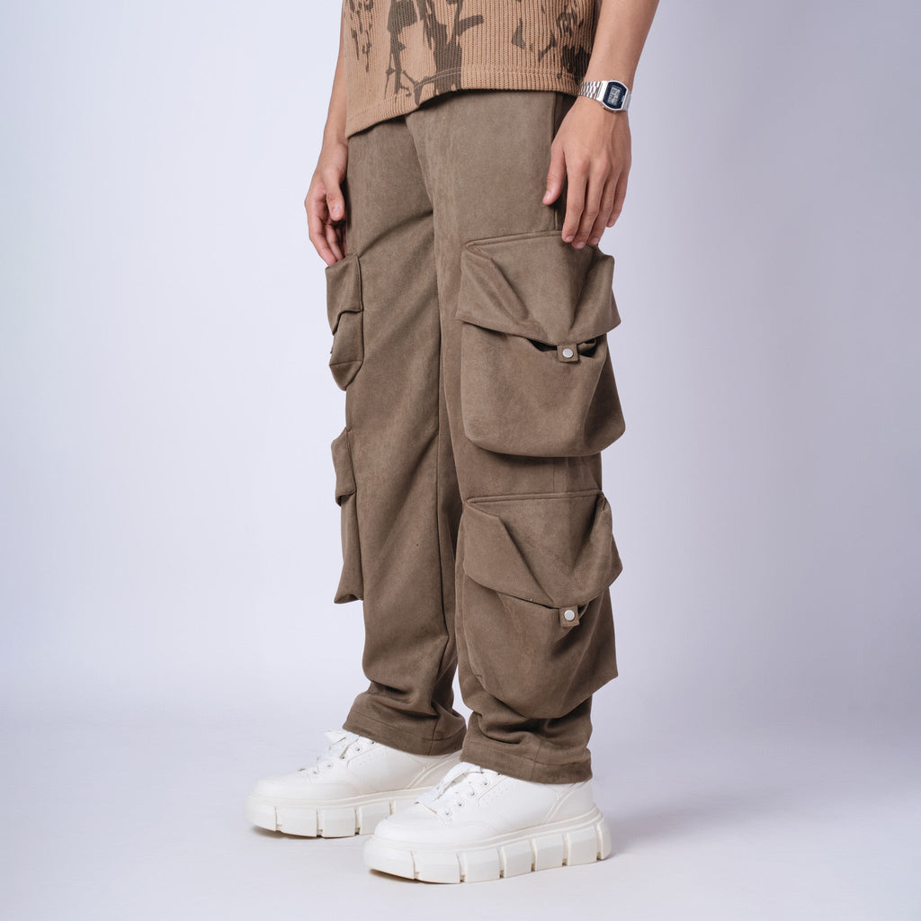 OAK BROWN SUEDE CARGO - Hophead