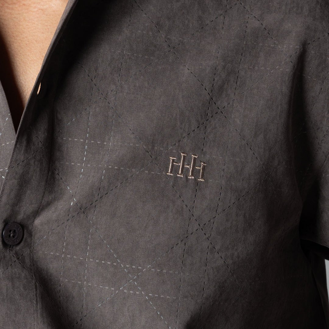 OAK BROWN SUEDE LASER LUXE SHIRT - Hophead