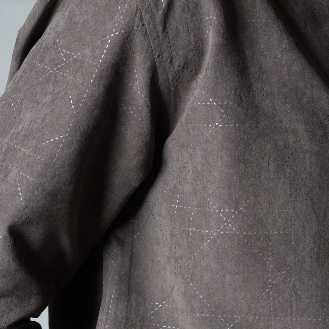 OAK BROWN SUEDE LASER LUXE SHIRT - Hophead