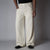 Oat Herringbone Linen Pants