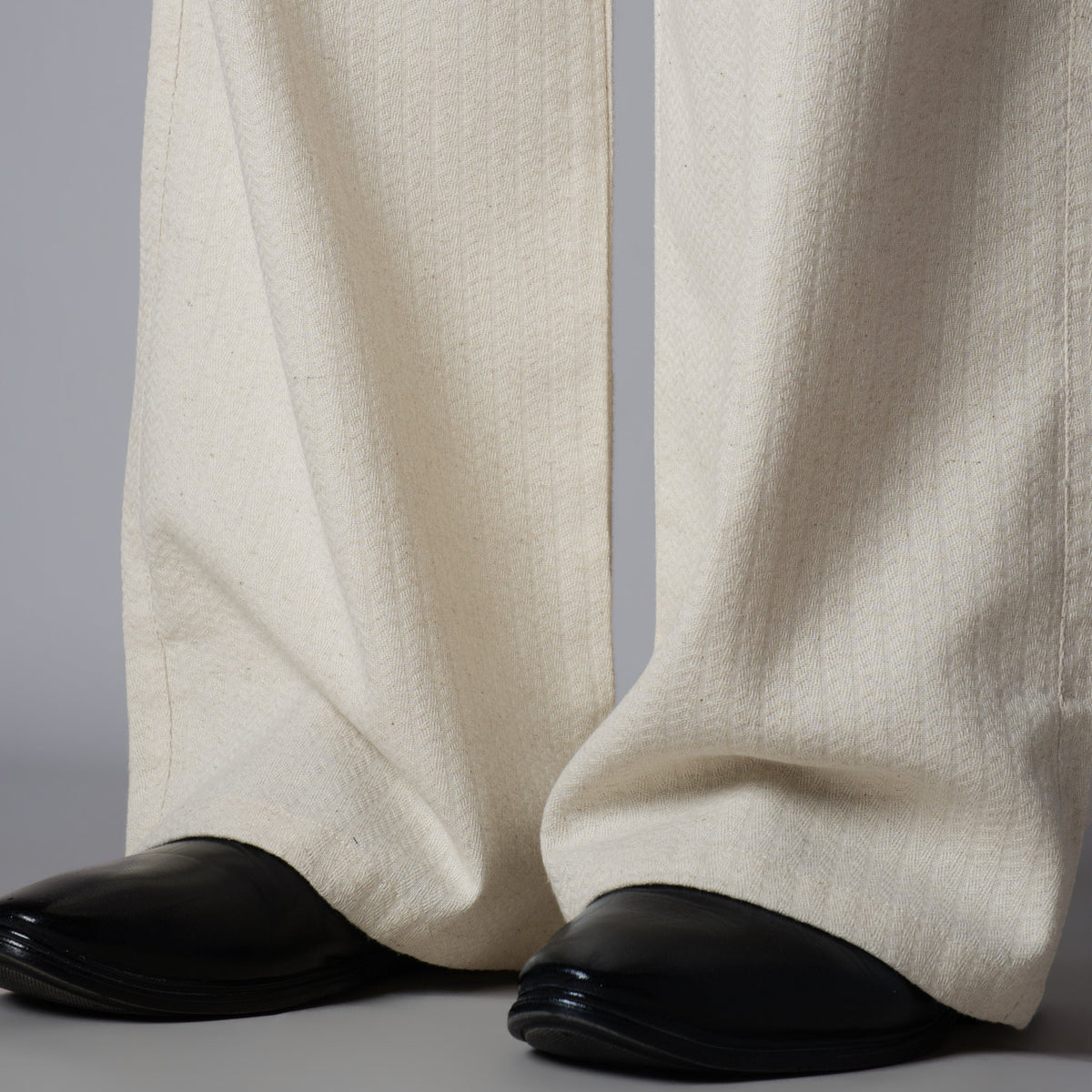 Oat Herringbone Linen Sweatpant - Hophead