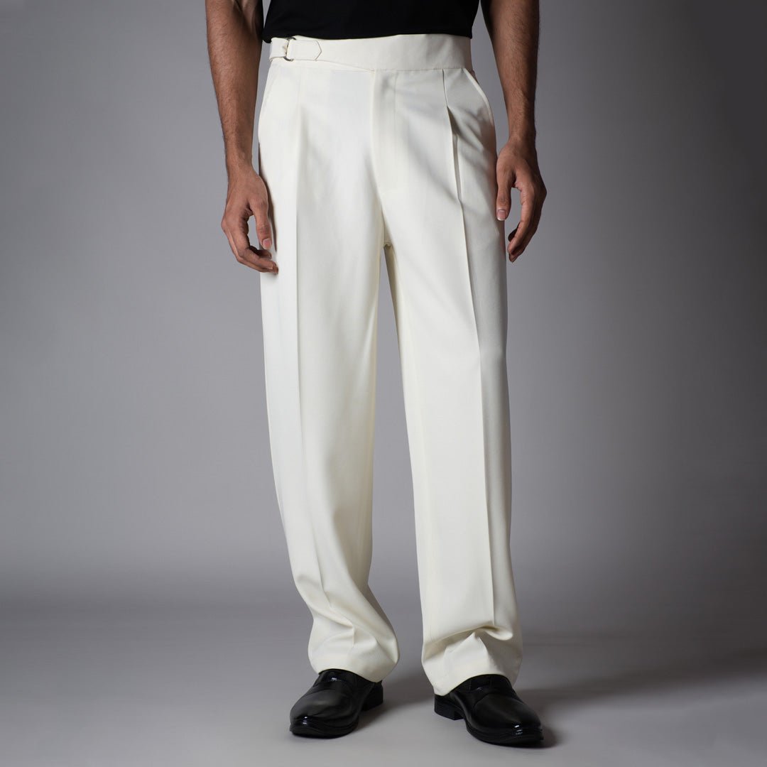 OFF - WHITE D - RING ITALIAN STYLE TROUSER - Hophead