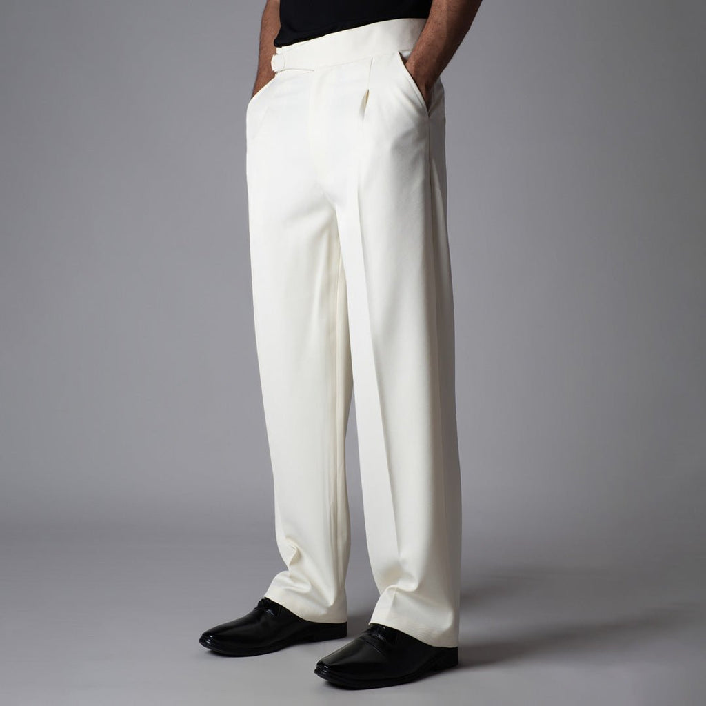 OFF - WHITE D - RING ITALIAN STYLE TROUSER - Hophead