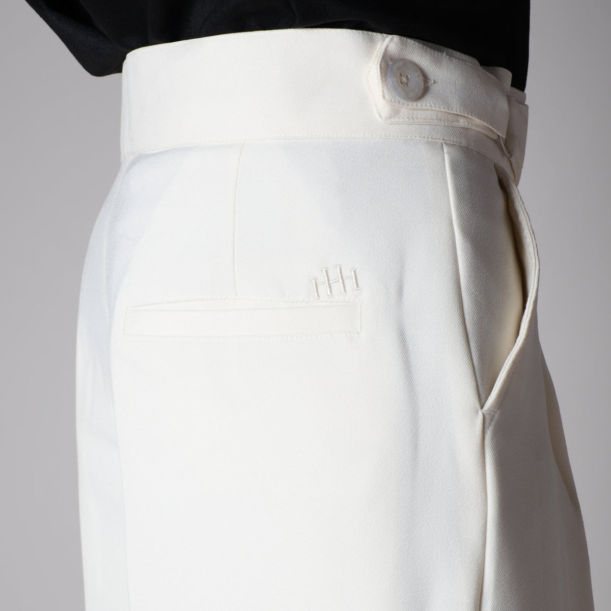 OFF- WHITE D-RING ITALIAN STYLE TROUSER - Hophead