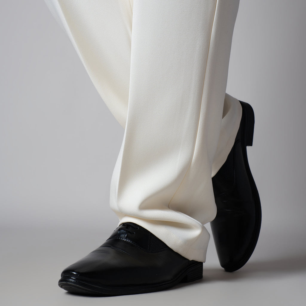OFF- WHITE D-RING ITALIAN STYLE TROUSER - Hophead