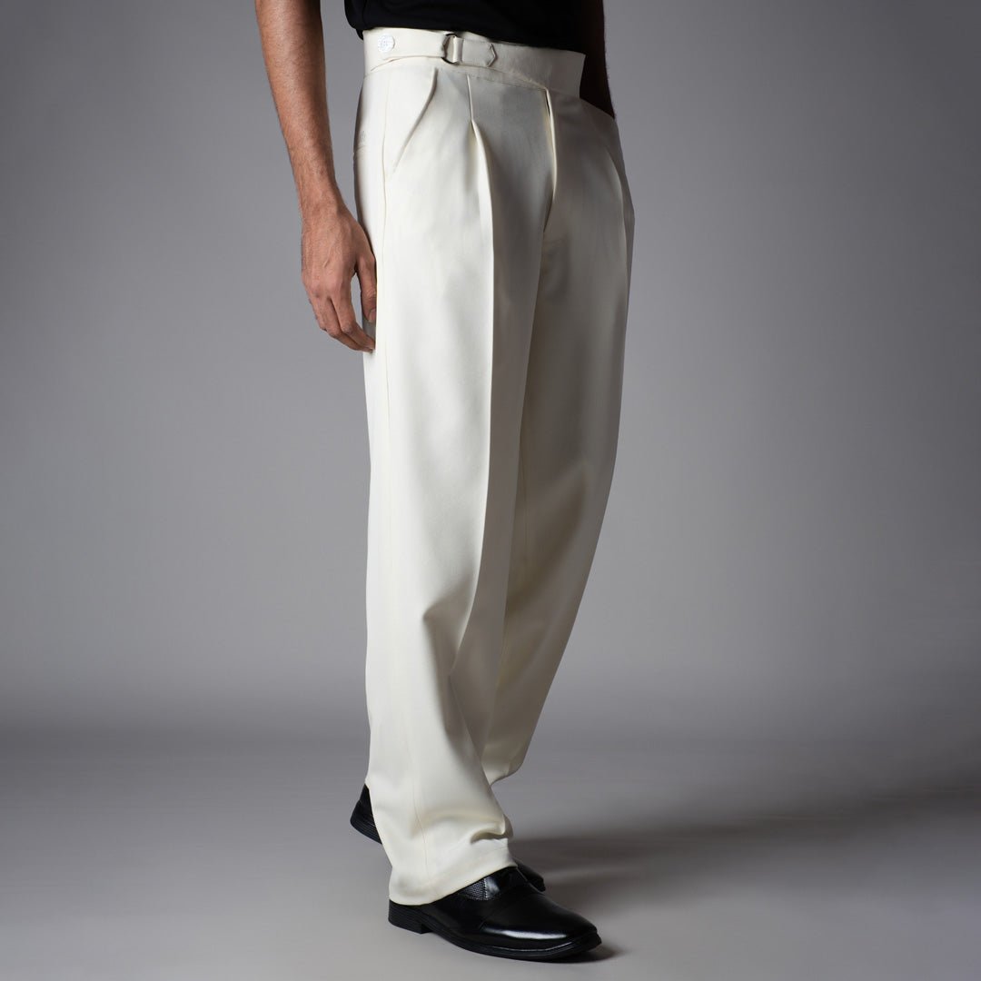 OFF - WHITE D - RING ITALIAN STYLE TROUSER - Hophead