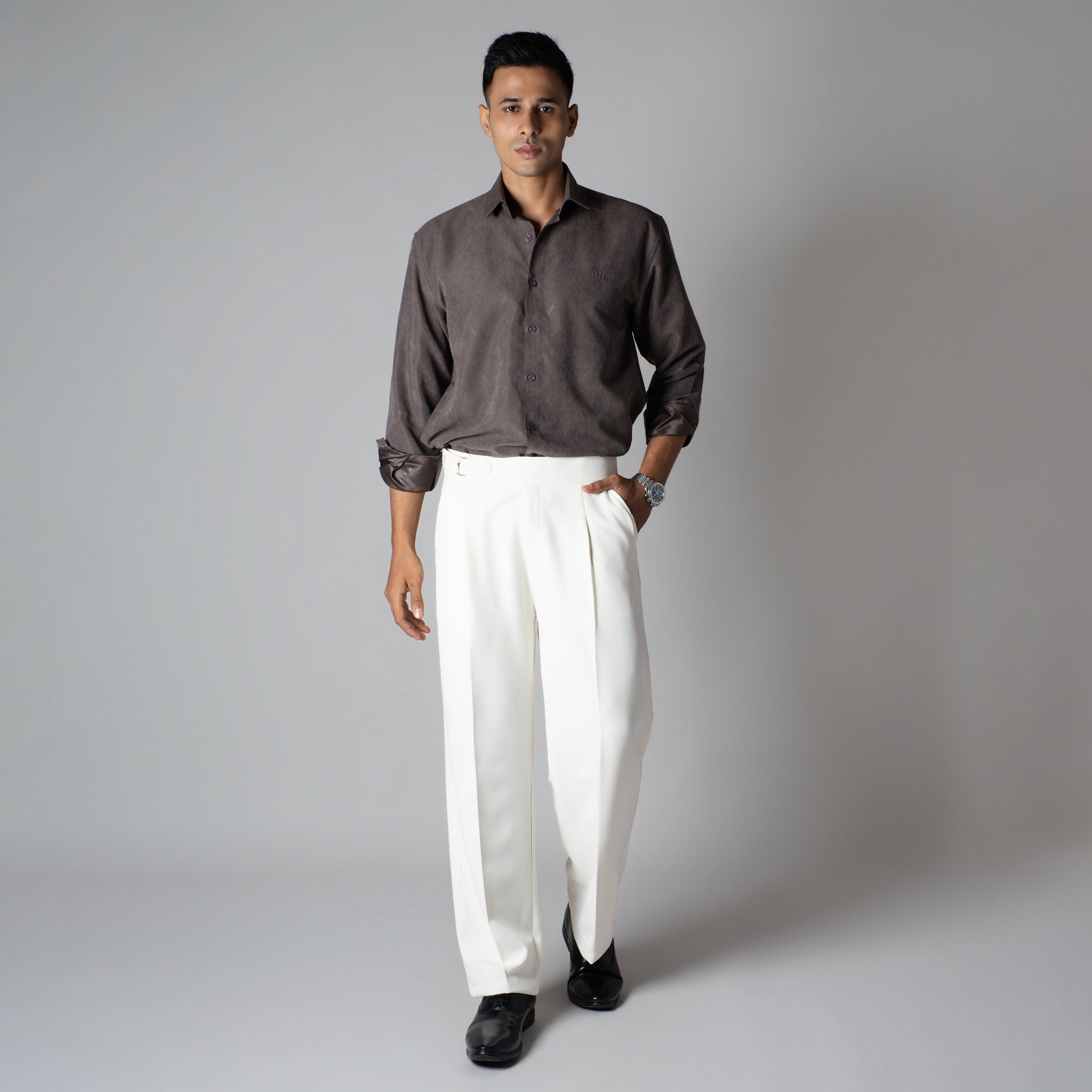 OFF - WHITE D - RING ITALIAN STYLE TROUSER - Hophead