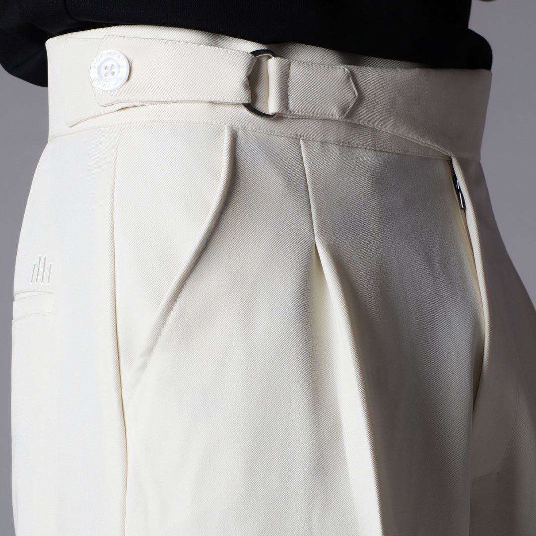 OFF - WHITE D - RING ITALIAN STYLE TROUSER - Hophead