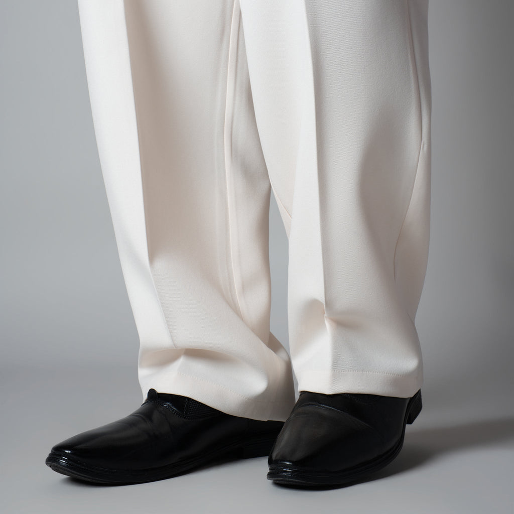 OFF - WHITE DOUBLE PLEAT STRAIGHT FIT TROUSER - Hophead