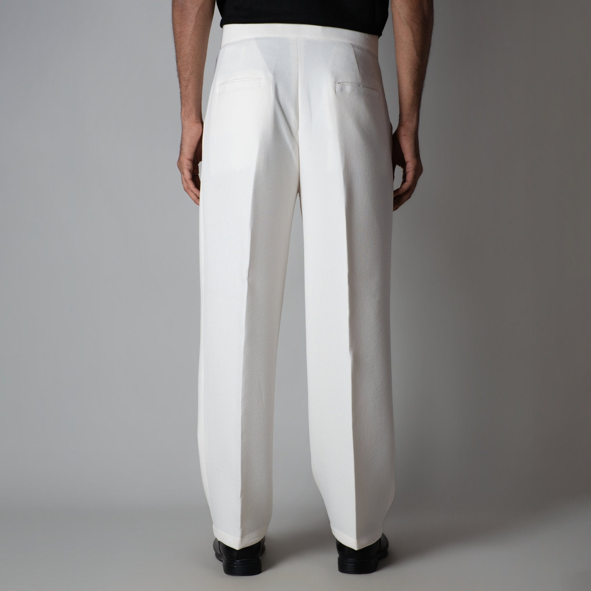 OFF - WHITE SINGLE BUTTON TROUSER - Hophead