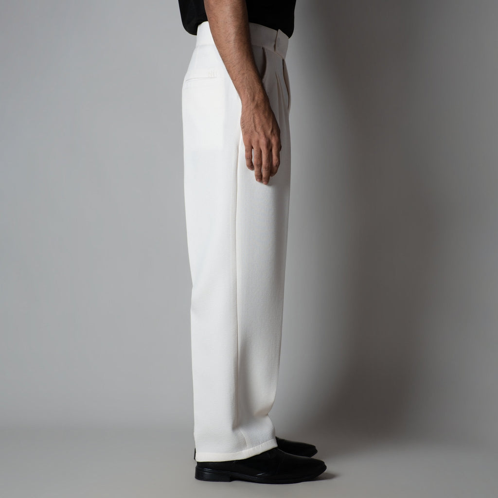 OFF - WHITE SINGLE BUTTON TROUSER - Hophead
