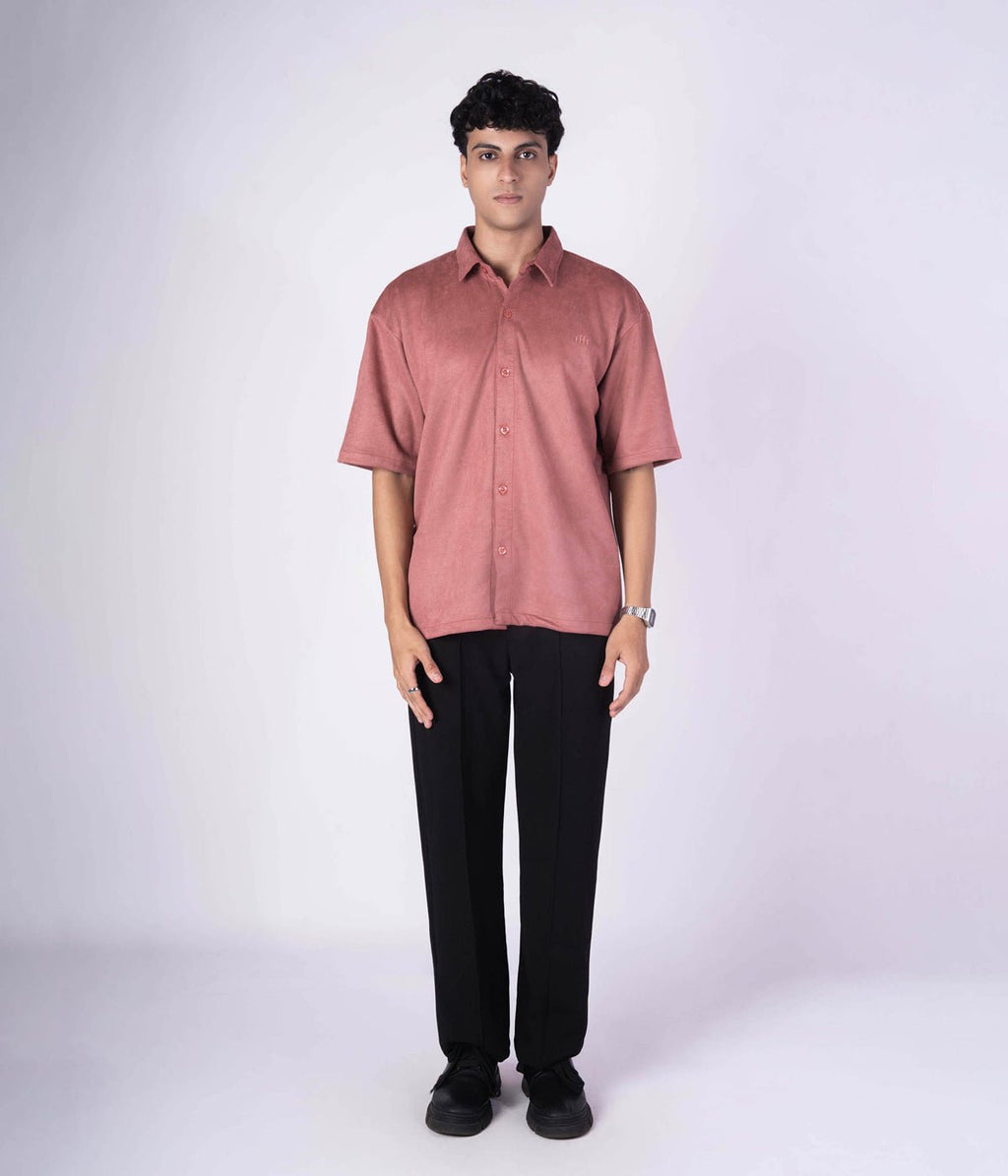 OLD ROSE CLASSIC SUEDE SHIRT - Hophead