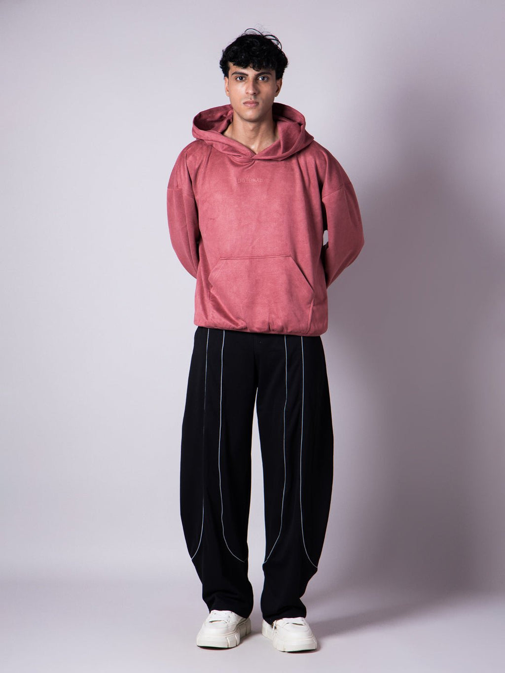 OLD ROSE SUEDE BLISS HOODIE - Hophead