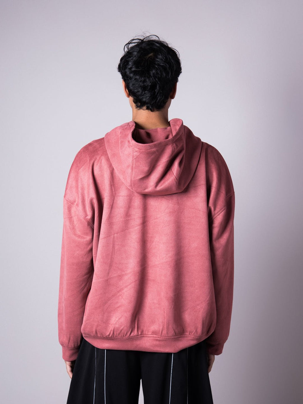 OLD ROSE SUEDE BLISS HOODIE - Hophead