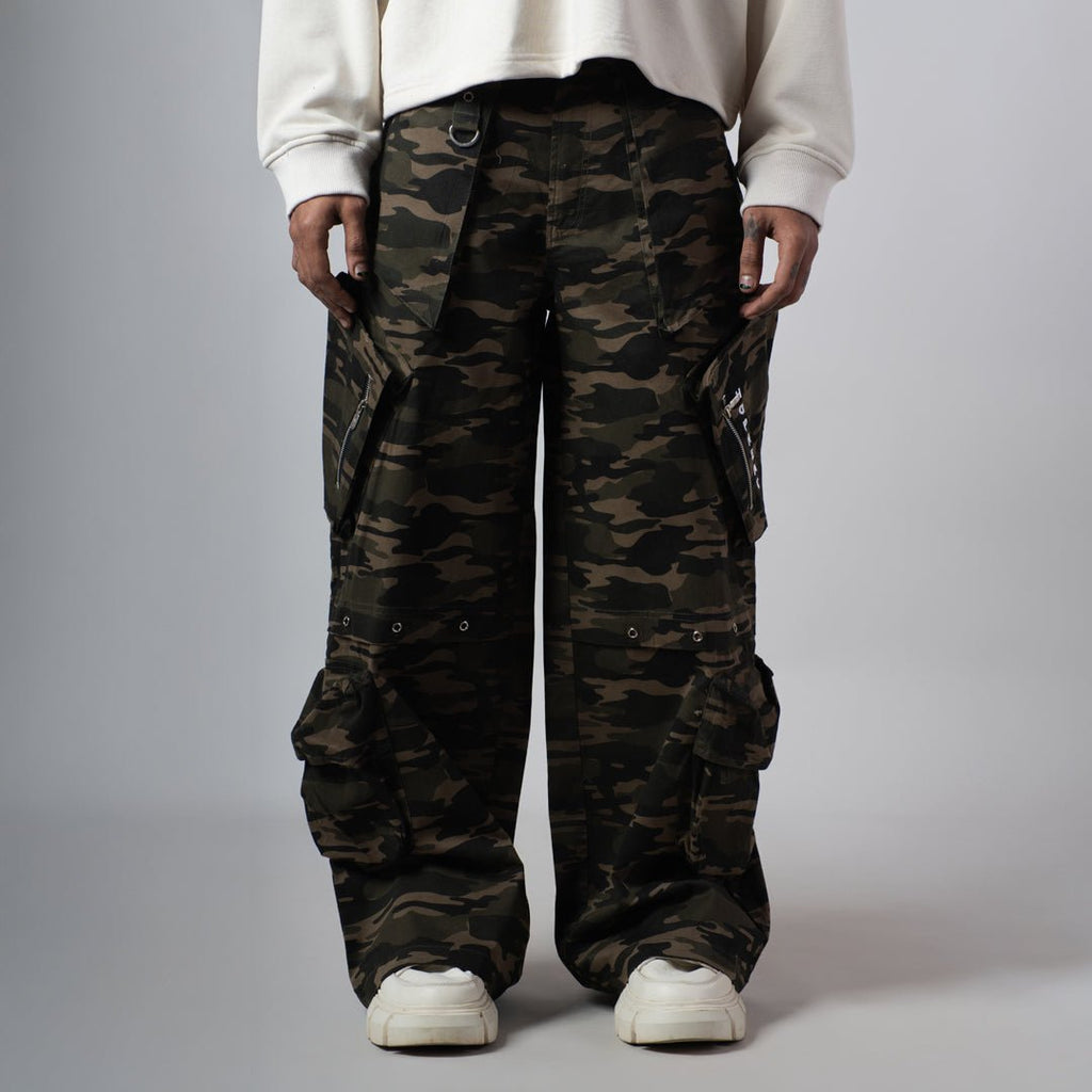 OLIVE BRIGADE CAMO CARGO - Hophead