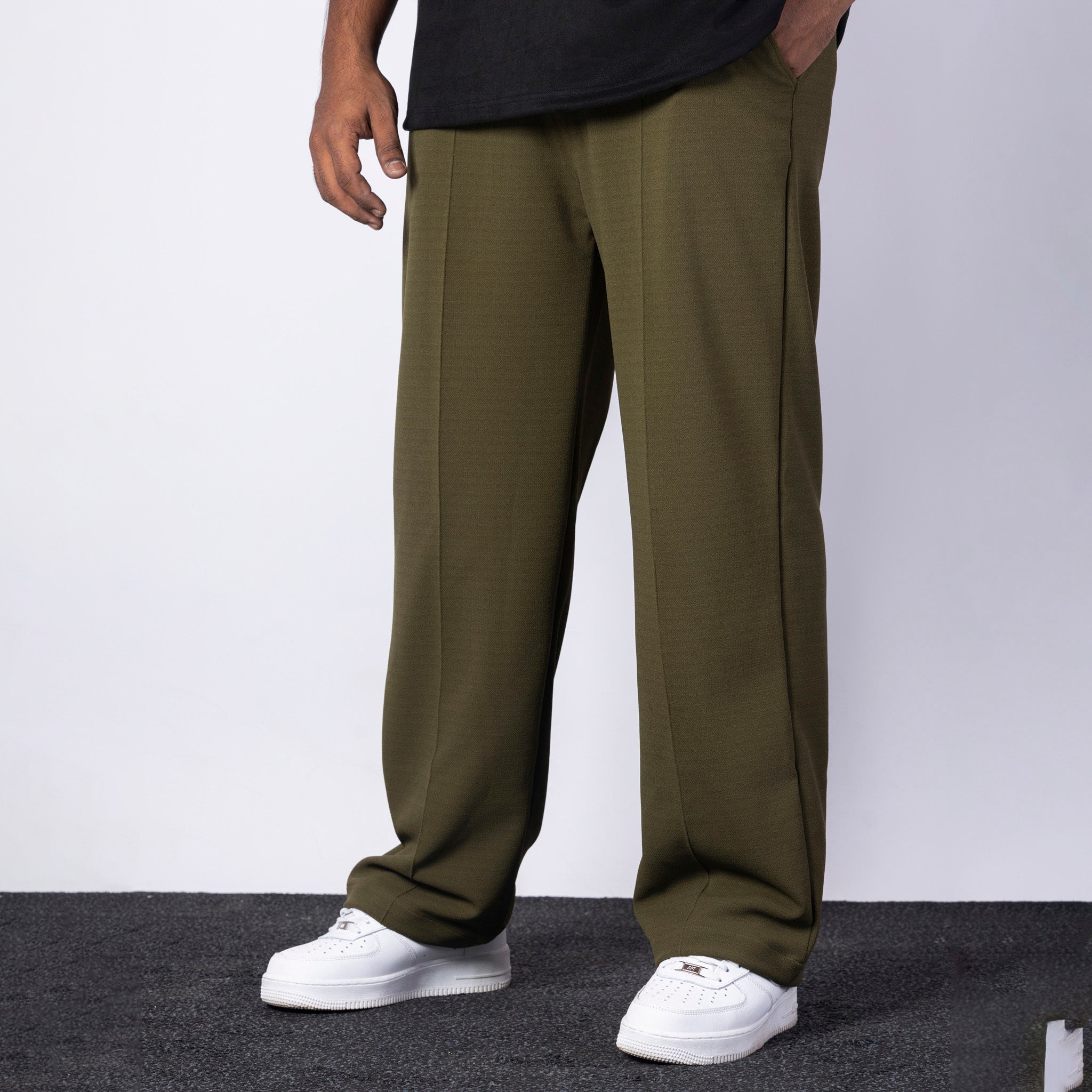 OLIVE GREEN CLASSIC PANTS - Hophead
