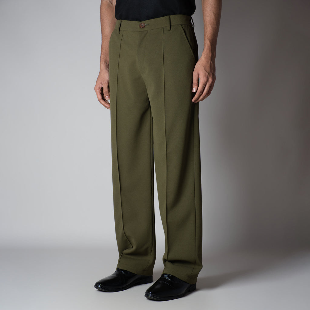 OLIVE GREEN CLASSIC PANTS - Hophead