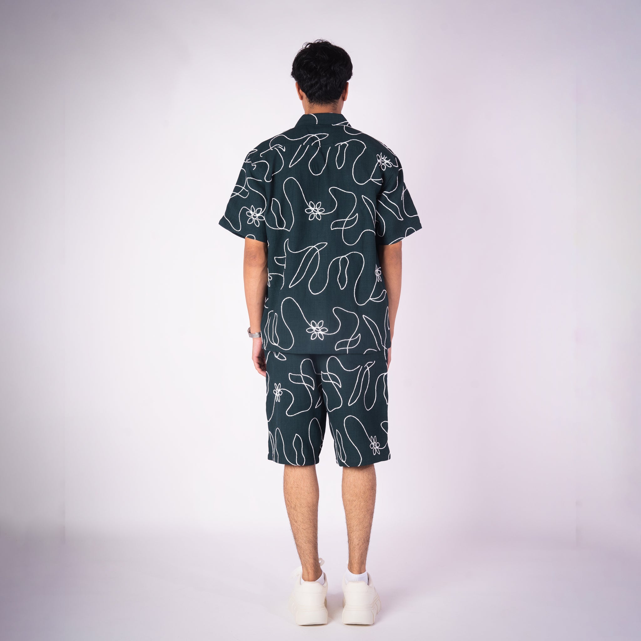 OLIVE GREEN EMBROIDERED CO - ORD SET - Hophead