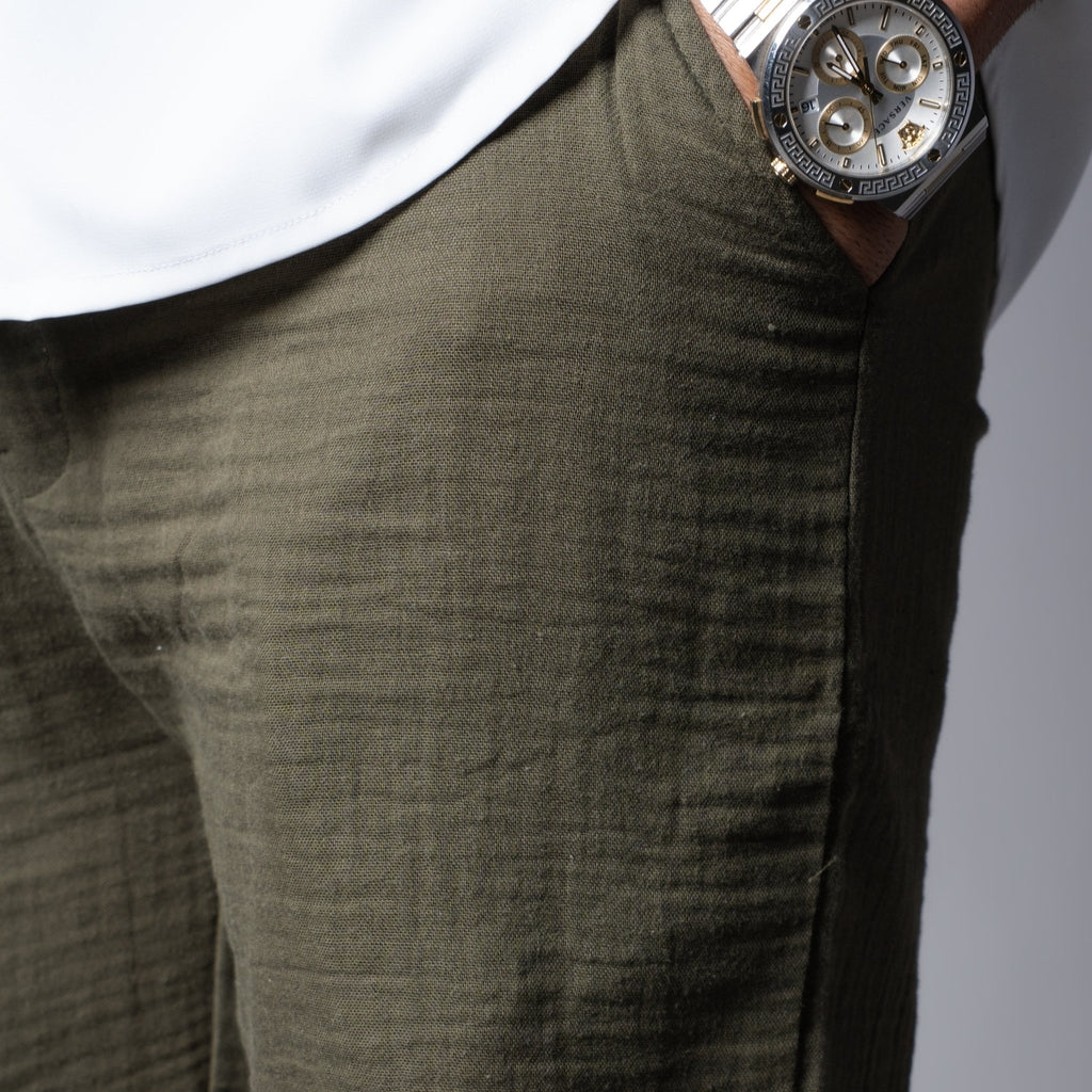 OLIVE GREEN URBAN EASE SHORTS - Hophead
