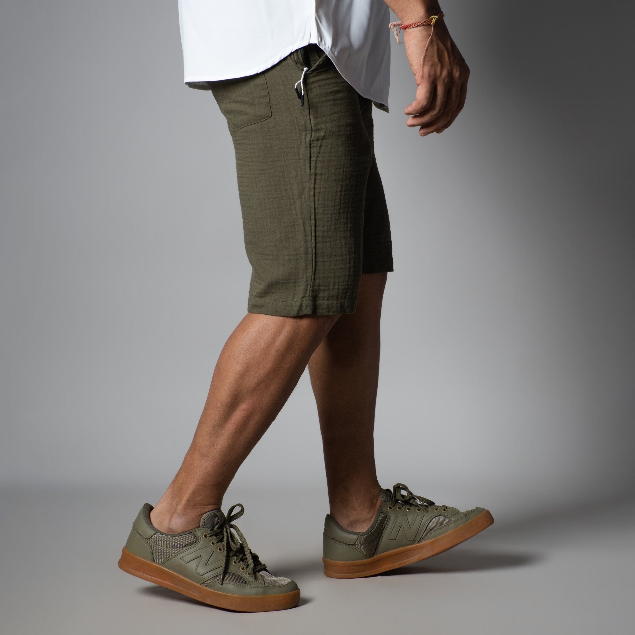 OLIVE GREEN URBAN EASE SHORTS - Hophead