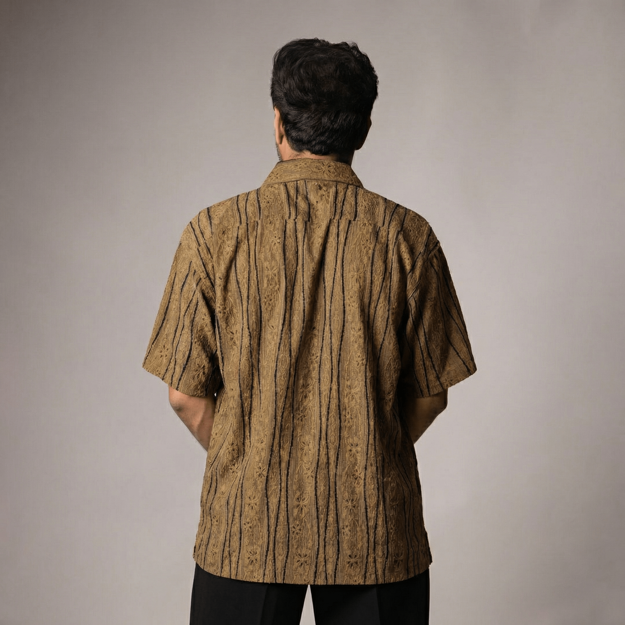 OLIVE MESH LINE SHIRT - Hophead