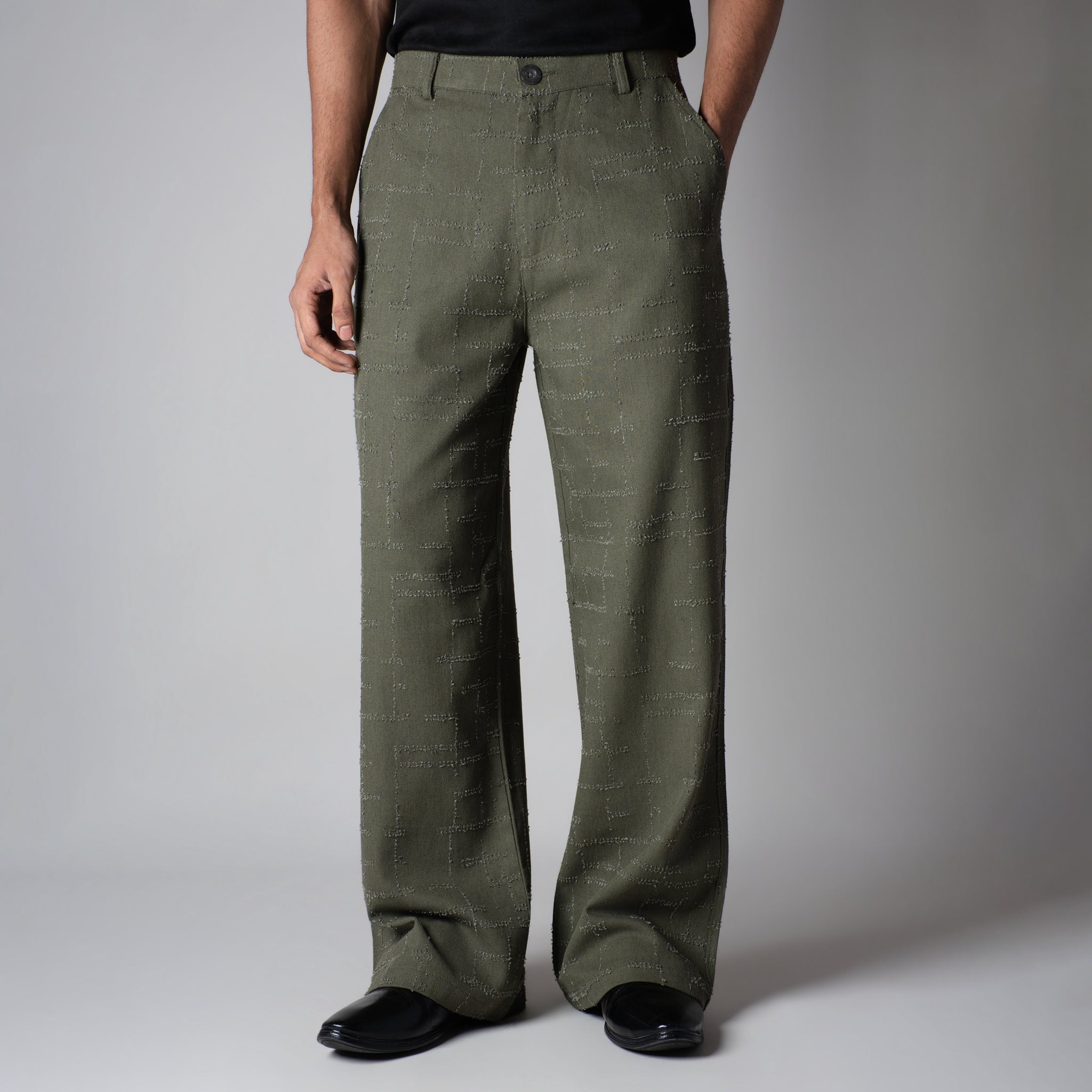 OLIVE ROOFING BOOT CUT DENIM - Hophead