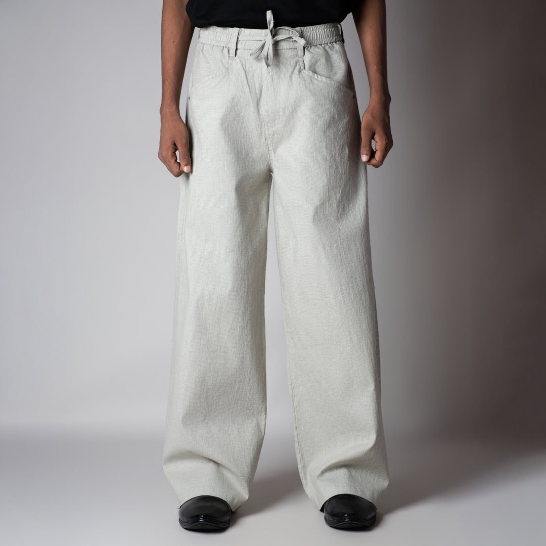 OYESTER CREAM SOFTMOVE COTTON PANTS - Hophead
