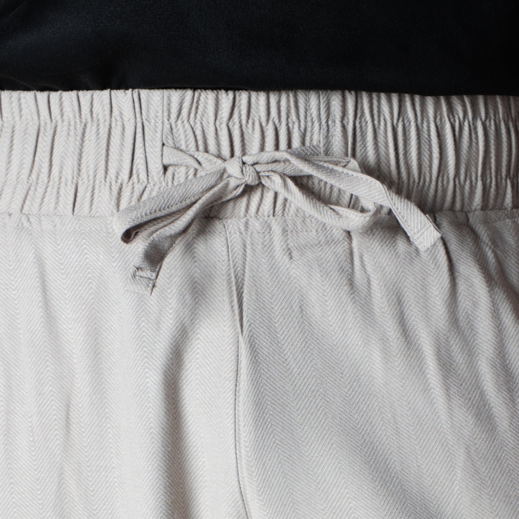 OYSTER CREAM FLOW FABRIC PANT - Hophead