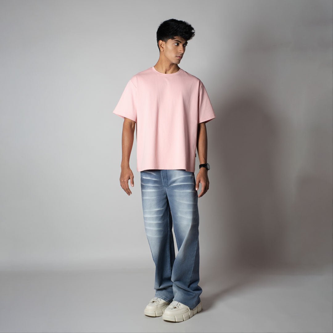 PINK CREW NECK T - SHIRT - Hophead