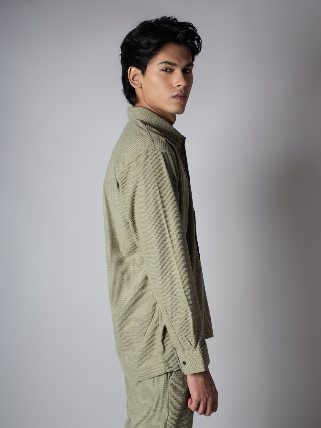 Pista Waffle Button Down Shirt - Hophead