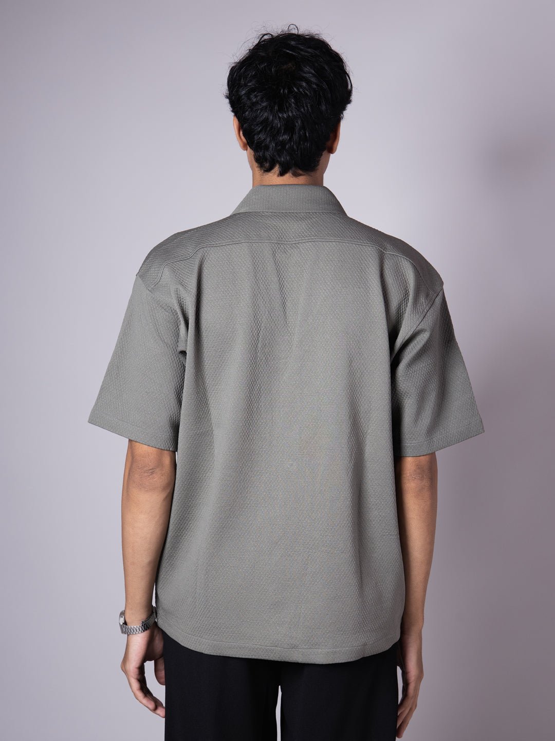 PISTACHIO BLAZER COLLARED SHIRT - Hophead