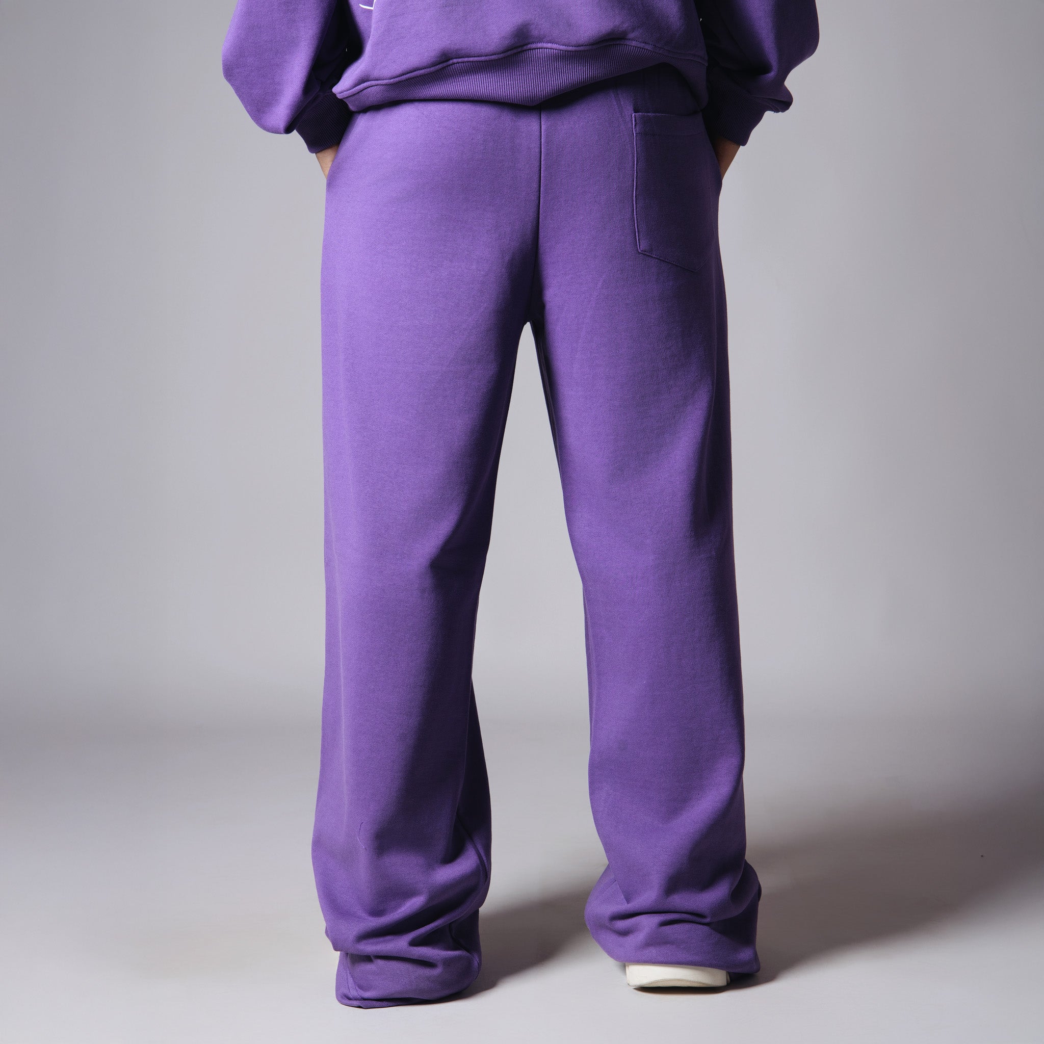 PURPLE BASIC HEAVY SWEATPANTS - Hophead