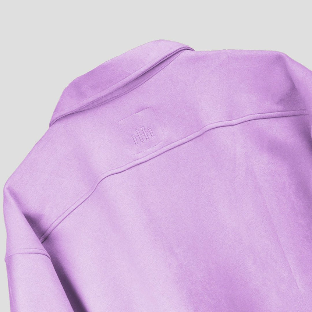PURPLE CLASSIC SUEDE SHIRT - Hophead
