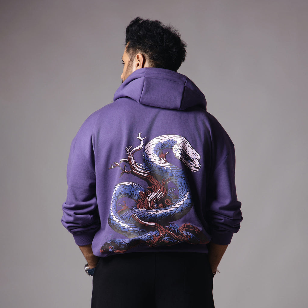 PURPLE VENOM HOODIE - Hophead