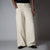 Raw Grid Linen Pants