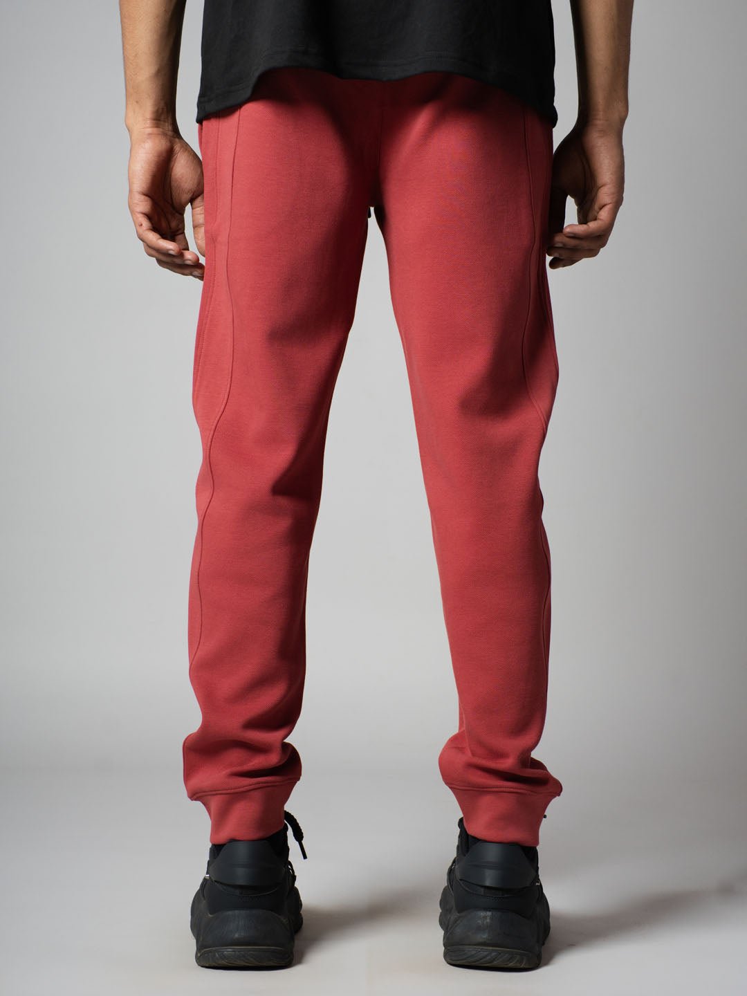 RED PATCH SWEATPANTS - Hophead