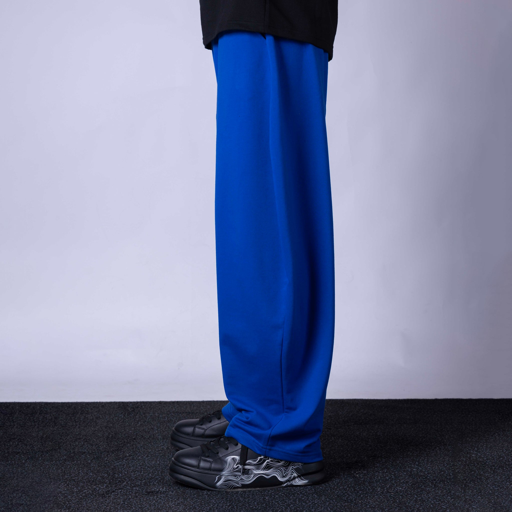 ROYAL BLUE EXTREME BAGGY BASIC SWEATPANTS - Hophead