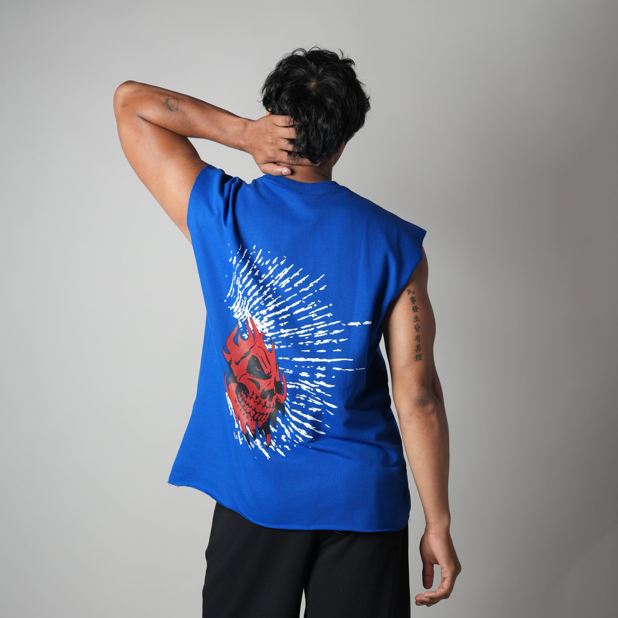 ROYAL SKULL SLEEVELESS T-SHIRT - Hophead