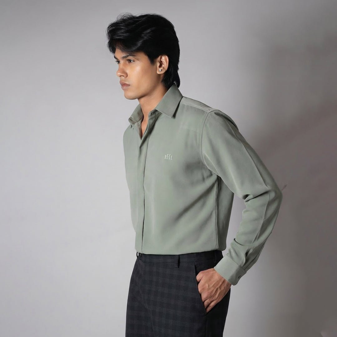 SAGE MIST KOREAN SHIRT - Hophead